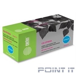 Картридж лазерный Cactus CS-CF453A пурпурный (10500стр.) для HP Color LJ Ent M652dn/M653dn/M681dh