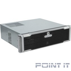 Procase EM338D-B-0 Корпус 3U Rack server case, дверца, черный, без блока питания, глубина 380мм, MB 12&quot;x9.6&quot;