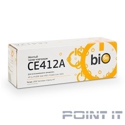 Bion CE412A Картридж для HP CLJ Pro300/Color M351/Pro400 Color/M451, Yellow, 2600 стр. [Бион]