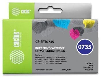 Картридж COLOR 45.6ML CS-EPT0735 CACTUS