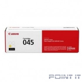 Canon Cartridge 045H Y 1243C002 Картридж для i-SENSYS MF630.  Жёлтый. 2 200 страниц (GR)