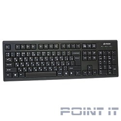 Keyboard A4Tech KR-85 black USB, проводная, 104 клавиши [570125]