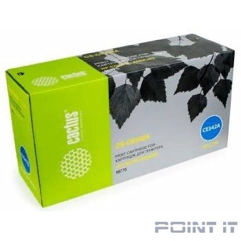 Картридж лазерный Cactus CS-CE342A желтый