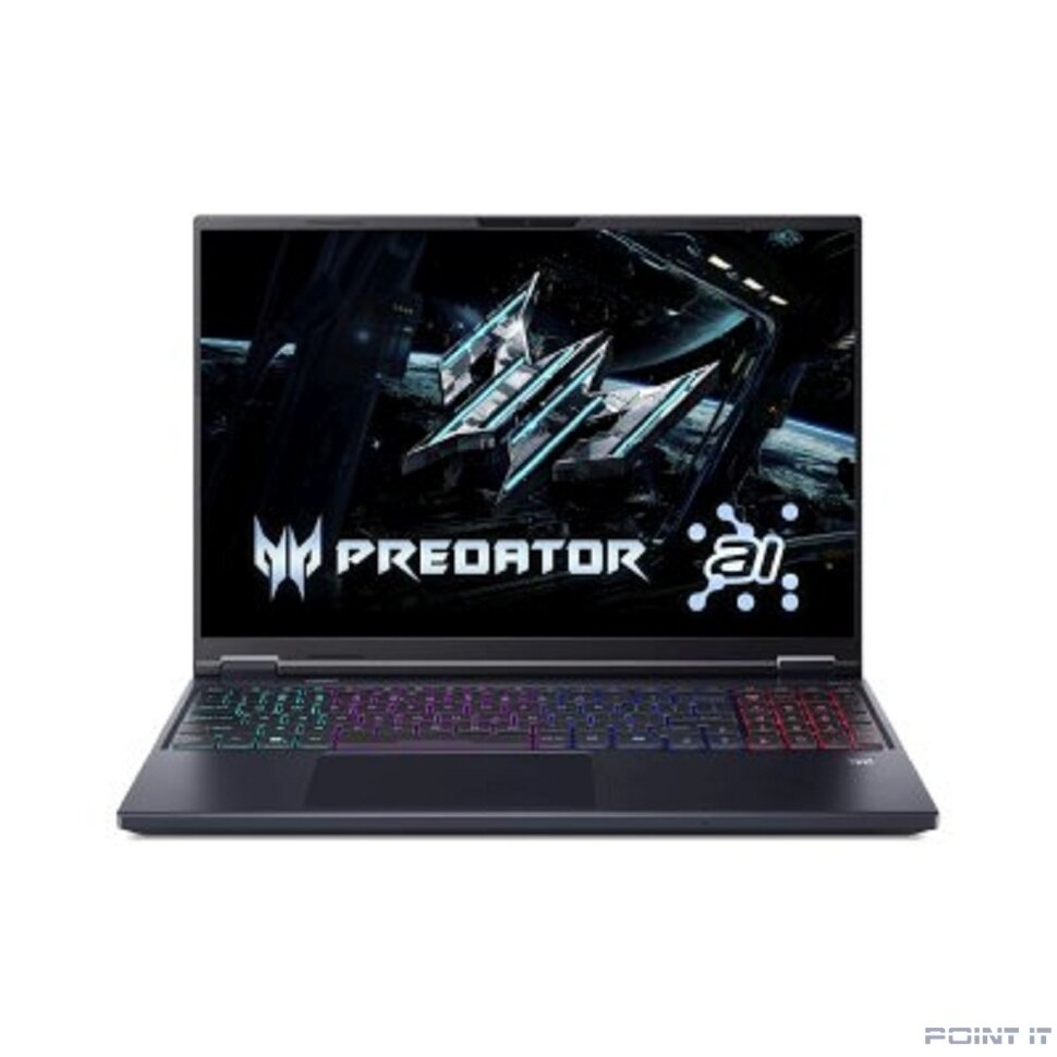 Ноутбук Acer Predator Helios Neo 16 AI PHN16-73-92NH [NH.QX4CD.001] Black 16" {WQXGA Ultra 9 275HX/32Gb/SSD2Tb/RTX5070 Ti 12Gb/NoOS}