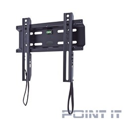 Кронштейн Kromax FLAT-5 NEW, LCD/LED и плазма тв 15"-47", настенный, 0 ст.свободы, VESA 200x200 мм, черный