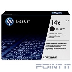 HP CF214X Картридж, Black{LaserJet 700 MFP M712, Black, (17 500стр.)}
