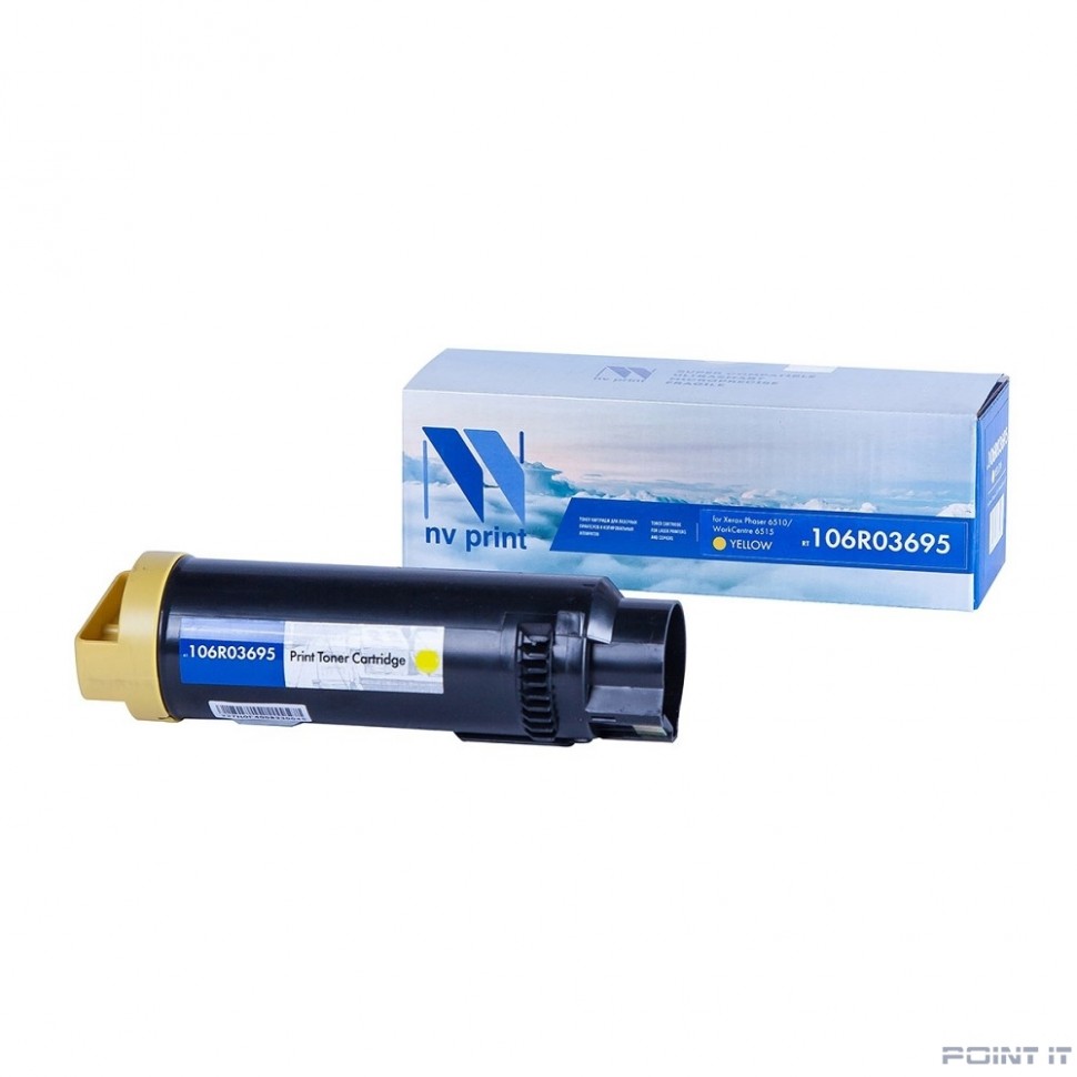 NV Print 106R03695 Картридж для Xerox Phaser 6510N/WorkCentre 6515 (4300стр.) жёлтый