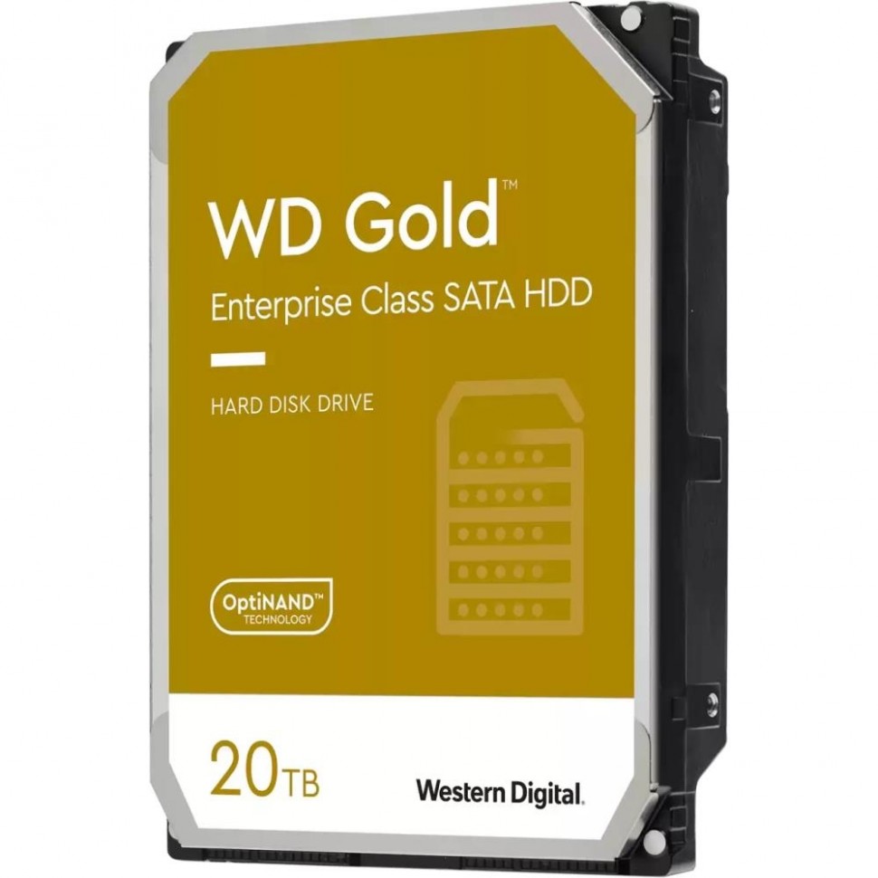 Жесткий диск SATA 20TB 7200RPM 6GB/S 512MB GOLD WD201KRYZ WDC