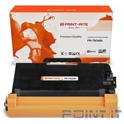 Картридж лазерный Print-Rite TFB557BPU1J PR-TN3480 TN-3480 черный (8000стр.) для Brother DCP L5500DN/L6600DW
