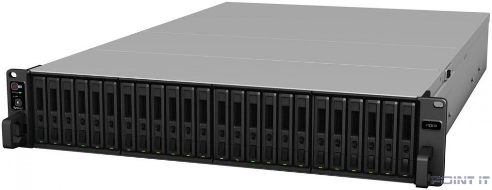Synology FS3410 [ПОВРЕЖДЁННАЯ УПАКОВКА, ФОТО ПО ЗАПРОСУ] СХД 24x 2.5" SATA3 RAID modes: JBOD / 0 / 1 / 5 / 6 / 10