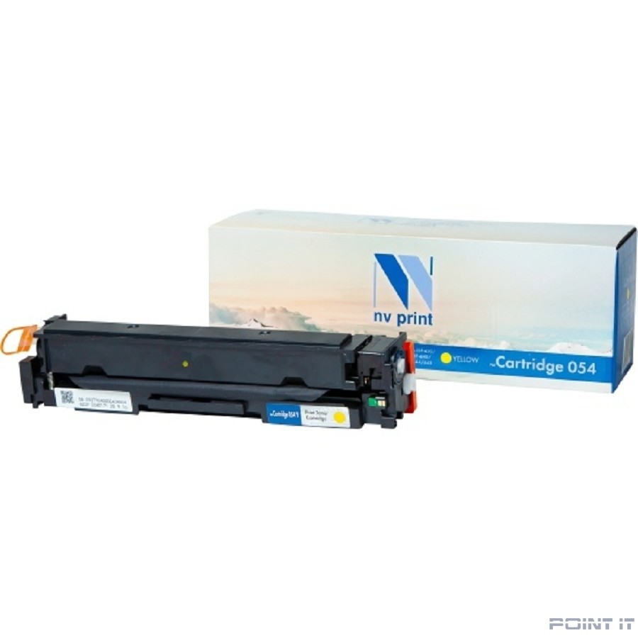 Картридж совместимый NVP NV-054 Yellow для Canon i-Sensys LBP-620/621/623/640/MF-640/641/642/643/644/645 (1200k)