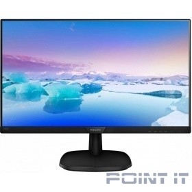 Монитор LCD PHILIPS 23.8&quot; 243V7QJABF (00/01(86)) черный {IPS, 1920x1080, 5 ms, 178°/178°, 250 cd/m, 10M:1, D-Sub, HDMI, DP}