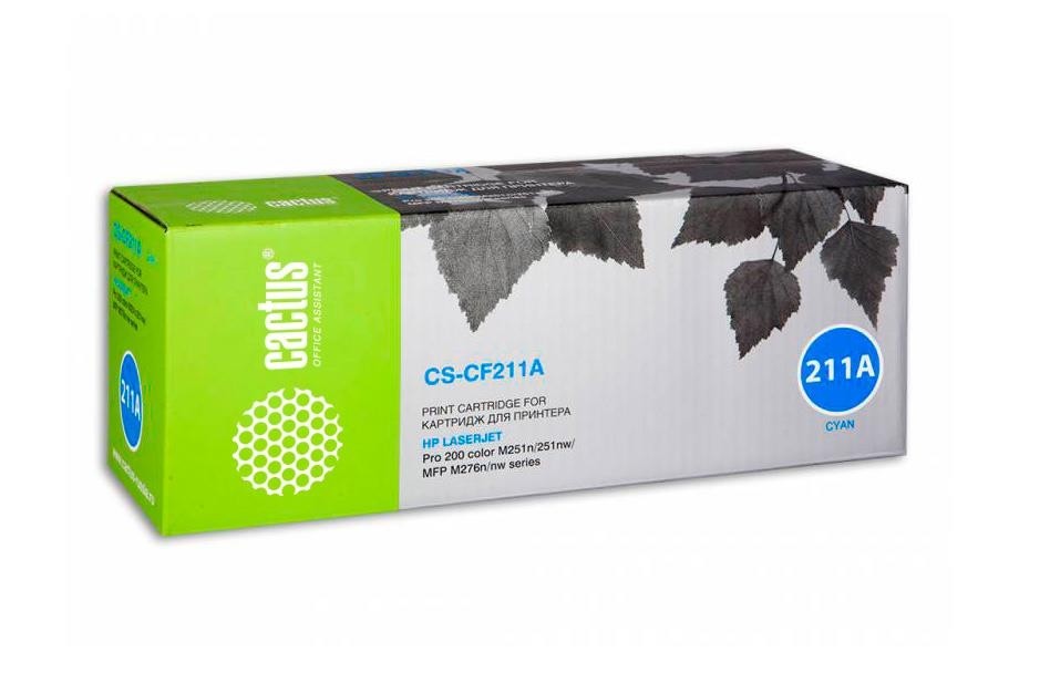 Картридж CYAN /LJ PRO M251/M276 1.8K CS-CF211A CACTUS