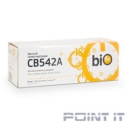 Bion CB542A Картридж для HP CLJ CM1300/CM1312/CP1210/CP1215/CP1525/CM1415 Y, 1500 страниц [Бион]