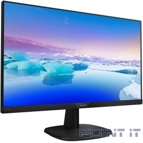 Монитор LCD PHILIPS 23.8&quot; 243V7QDSB (00/01) черный {IPS 1920x1080 5ms 178/178 250cd 10M:1 D-Sub DVI HDMI}