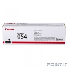 Canon Cartridge 054 HBK 3028C002  Тонер-картридж для Canon MF645Cx/MF643Cdw/MF641Cw, LBP621/623 (3100 стр.) чёрный (GR)