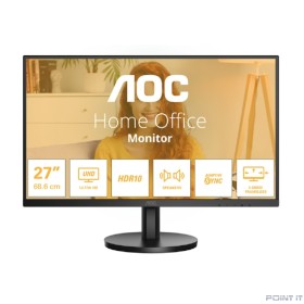 Монитор LCD AOC 27&quot; U27B3A Black {IPS 3840x2160 60Hz 4ms 178/178 350cd 2xHDMI2.0 DisplayPort1.4 MM}