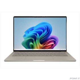Ноутбук ASUS Zenbook A14 UX3407QA-QD197W [90NB1501-M00850] Zabriskie Beige14&quot; {WUXGA Snapdragon X  X1 26 100  Qualcomm/16GB/ 512GB SSD/WIN11 HOME}