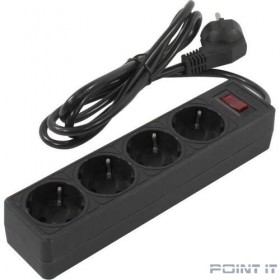 5bites Сетевой фильтр GARDA SP4B-530 4S / 3*0.75MM2 / 3M / BLACK