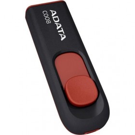 Флэш-накопитель USB2 32GB BLACK/RED AC008-32G-RKD ADATA