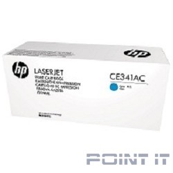 HP Картридж CE341AC 651A лазерный голубой (16000 стр) (белая корпоративная коробка)