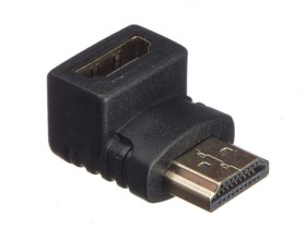 Переходник гнездо HDMI - штекер HDMI угловой, NETKO Optima