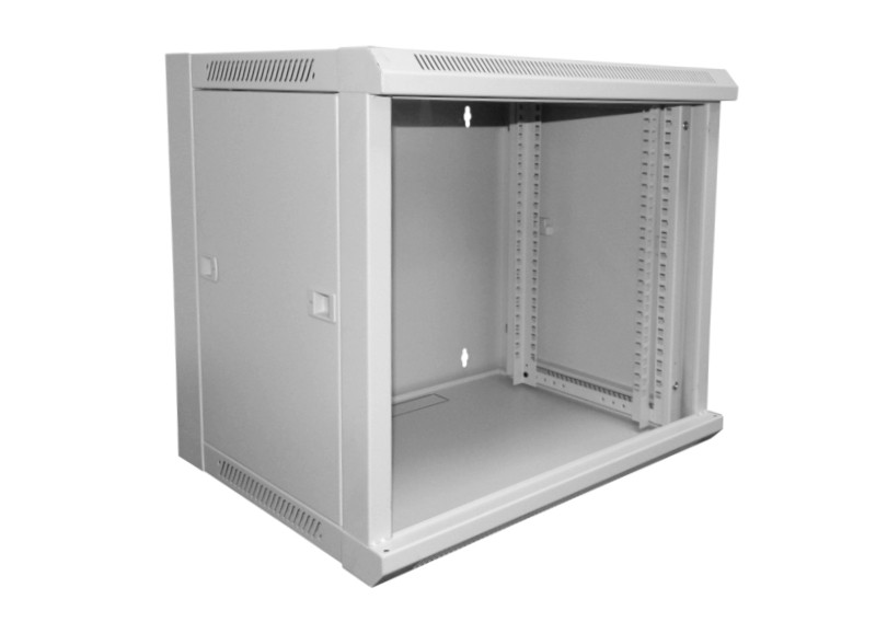 Шкаф настенный 12U серия WM БЕЗ ДВЕРИ (600х600х635), собранный, серый Netko