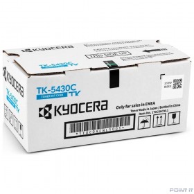 Тонер-картридж Kyocera TK-5430C 1T0C0ACNL1 для ECOSYS PA2100cx, PA2100cwx , MA2100cwfx , MA2100cfx , голубой, 1 250 стр
