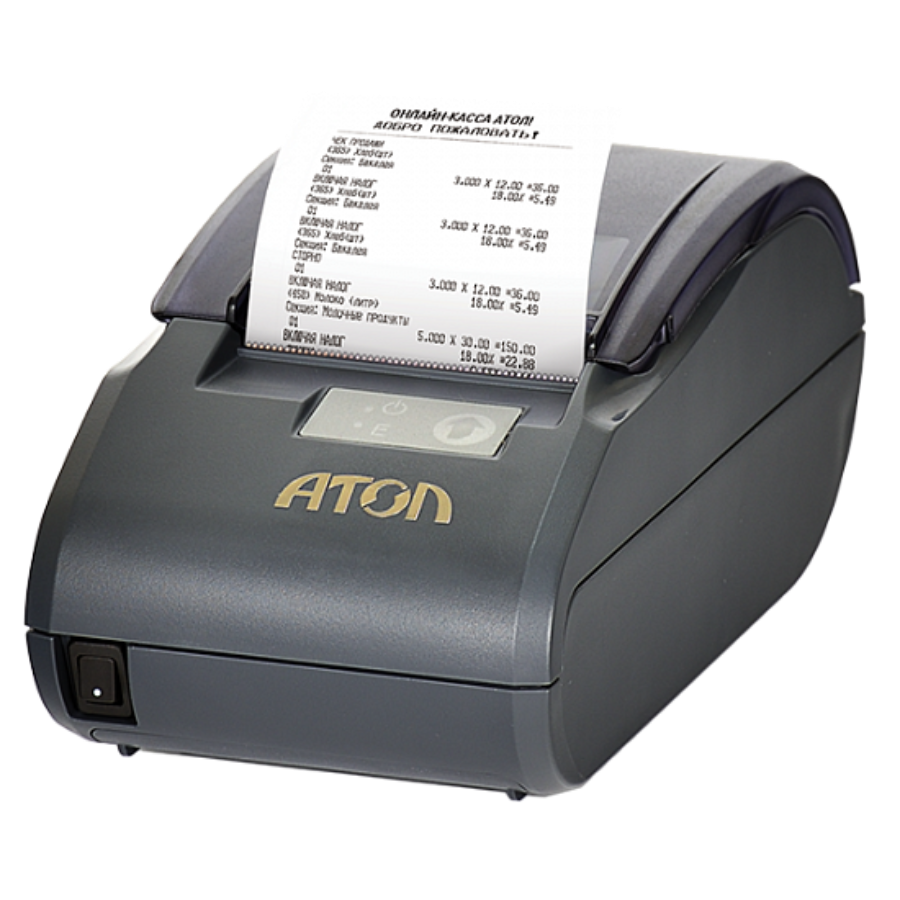 АТОЛ 30Ф. Темно-серый. ФН 1.1. 36 мес. USB