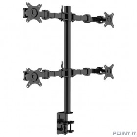 ONKRON D421E чёрный {Для экранов с диагональю 13&quot;-32&quot; каждый Максимальная нагрузка: 32кг (4х8кг) VESA: 75x75, 100х100мм}