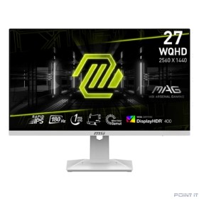 Монитор MSI MAG 27&quot; 274QRFW White {IPS 2560x1440 180Hz 1ms 178/178 400cd 2xHDMI DisplayPort}