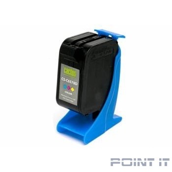 Картридж струйный Cactus CS-C6578D №78 голубой/пурпурный/желтый (19мл) для HP DJ 900/1220C/PS P000/P1100