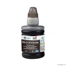 Картридж струйный G&amp;G GG-C13T77414A черный (140мл) для Epson M100/105/200/205