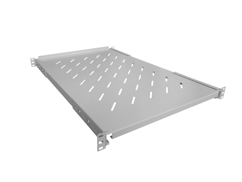 Полка для шкафа глубиной 1000 (440х720) с ушками, серая, 60 кг