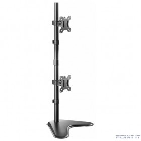 ONKRON D208FS чёрный {Для мониторов диагональю 13&quot;-34&quot; Максимальная нагрузка: 2х8 кг (17.6 lbs) VESA: 75x75, 100х100мм}