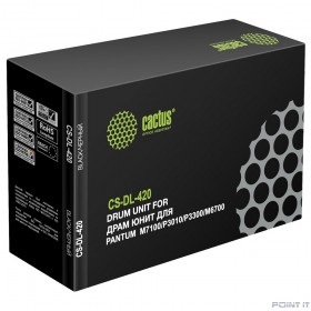 Блок фотобарабана Cactus CS-DL-420 DL-420/DL-420P черный ч/б:30000стр. для M6700D/DW/M6800FDW/M7100DN/DW/M7102DN/M7103DN/M7107DN/DW/M7200FD/FDN/FDW/M7300FDN/FDW/M7302FDN/FDW/M7310DN/DW/P3010D/DW/P3020