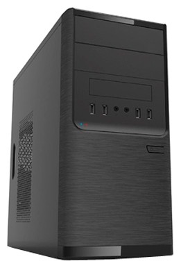 MidiTower Powerman ES701 Black PM-450ATX  U2*2+U3*2+A(HD) mATX