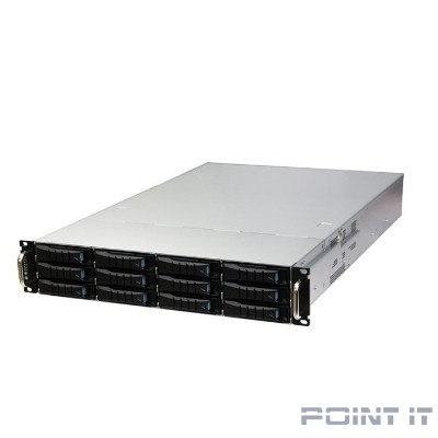 AIC RSC-2ET_XE1-2ET00-19 2U, 12 универсальных отсеков SATA/SAS HS 3,5/2,5 дюйма + 2 отсека HS сзади 2,5 дюйма 7 мм, до 12 дюймов (Ш) x 13 дюймов (Г) E-ATX , модифицированный 1x12G 12-портовый пасс..