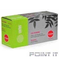 CACTUS TK-580M Тонер Картридж CS-TK580M пурпурный для Kyocera FS-C5150DN (2800стр.)