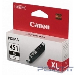 Canon CLI-451XLBK 6472B001 Картридж для PIXMA iP7240, MG5440, 6340, Черный, 4425стр.