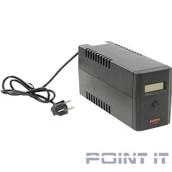 Exegate EP212515RUS ИБП Exegate Power Smart ULB-600 LCD &lt;600VA, Black, 2 евророзетки, USB&gt;