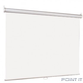 Lumien Eco Picture [LEP-100108] Настенный экран  180х180см (рабочая область 174х174 см) Matte White восьмигранный корпус, возможность потолочн./настенного крепления, уровень в комплекте, 1:1 (треуголь