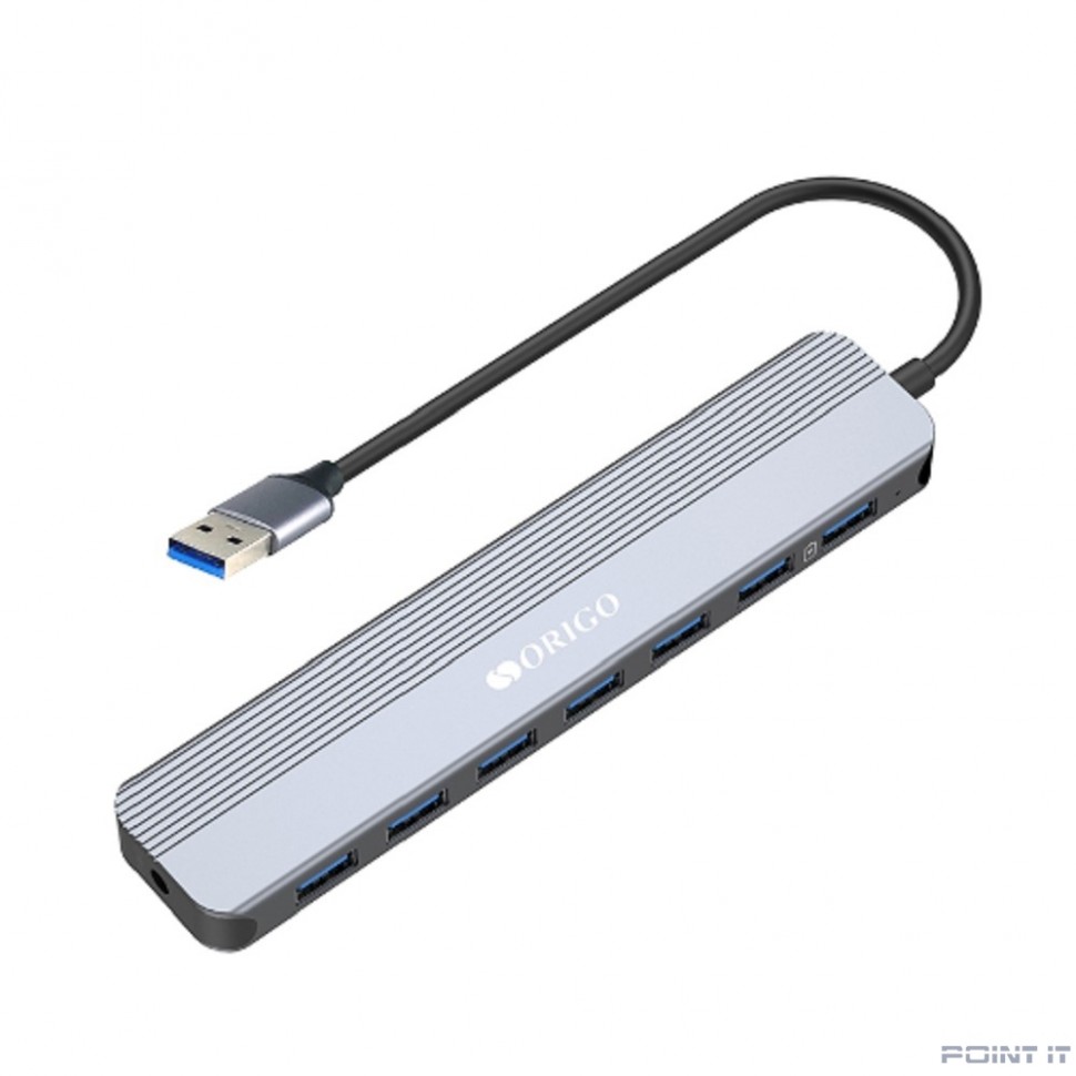 ORIGO OU2270P/A1A Концентратор USB-A с 7 портами USB 3.0 (1 порт быстрой зарядки)