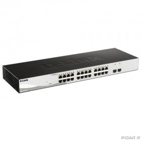D-Link DGS-1210-26/FL2A Управляемый L2 коммутатор с 24 портами 10/100/1000Base-T и 2 портами 1000Base-X SFP
