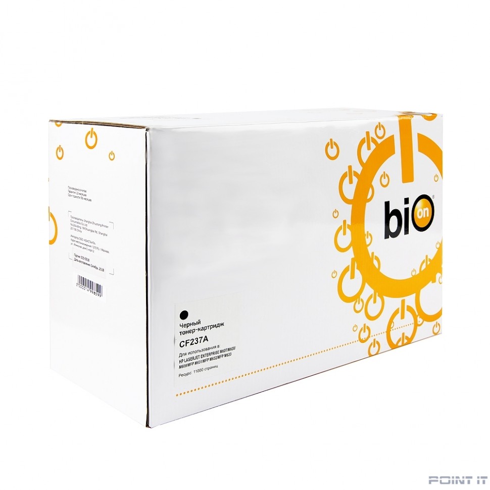 Bion CF237A Тонер-картридж для HP LaserJet M607/608/609/MFP M631/M632/M633, 11000 страниц , С ЧИПОМ [Бион]