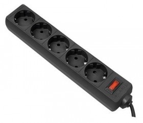 Сетевой фильтр 1.8M ES1.8 5OUTL. BK 99484 DEFENDER