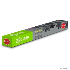 Картридж лазерный Cactus CS-EXV49Y желтый (19000стр.) для Canon IR C3320/C3320i/C3325i/C3330i/C3500/C3520i MFP/C3525i MFP/C3530i MFP