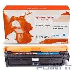 Картридж лазерный Print-Rite TFHAN7YPU1J PR-CE741A CE741A голубой (7300стр.) для HP CLJ CP5220/CP5221