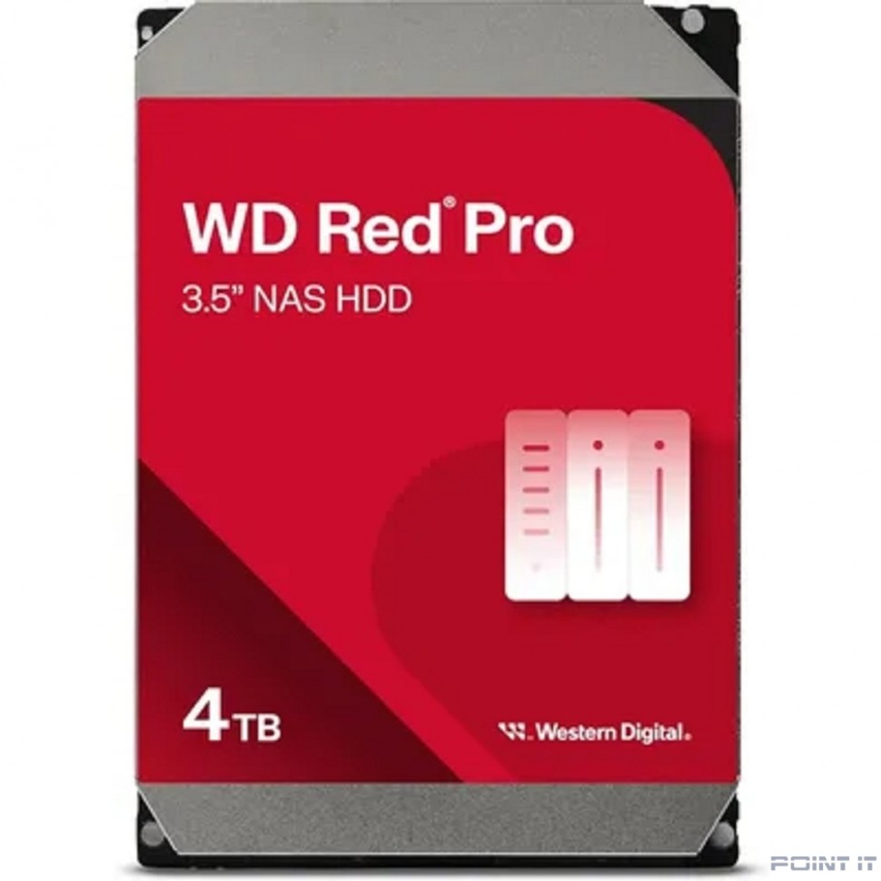 4TB WD Red Pro (WD4005FFBX) {Serial ATA III, 7200- rpm, 256Mb, 3.5"}