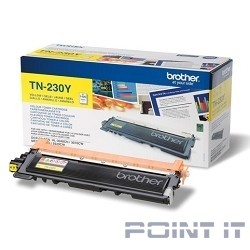 Brother TN-230Y Картридж ,Yellow HL-3040CN/DCP-9010CN/MFC-9120CN, Yellow, (1400стр.)